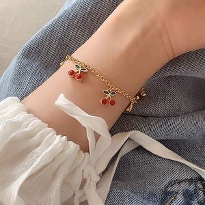 14K Gold Charm Bracelet